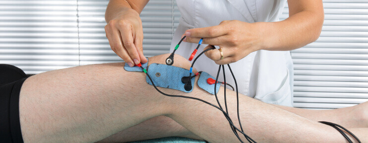 Leczenie prądem podczas rehabilitacj